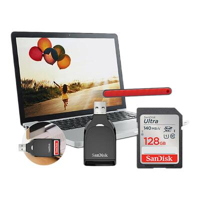 SanDisk闪迪128GB SD内存卡U1C10至尊高速存储卡佳能尼康索尼松下