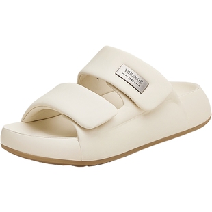 天美意一字拖增高厚底拖鞋女外穿凉拖休闲凉鞋夏季新款CHB02BT5