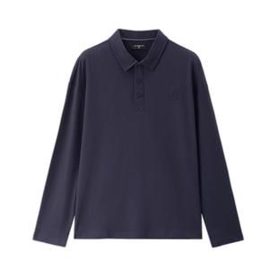 佐丹奴长袖polo衫男春季新款纯棉字母刺绣男士翻领POLO衫13015655