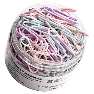 回形针回形针小夹子办公用纸夹书夹子固定器书本夹资料订书夹收纳