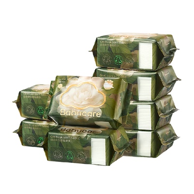 品牌直供-babycare山茶柔绵柔巾