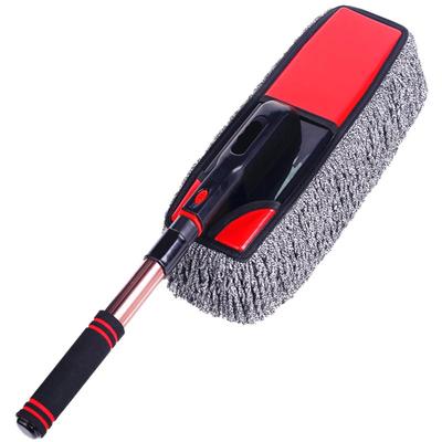 汽车擦车拖把除尘掸子清洁工具扫车灰尘车用伸缩式刷洗车刷子软毛