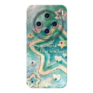 适用vivox100s手机壳2024新款vivox100谭松韵纪星同款星星双扣挂绳100pro全包软壳x60硅胶防摔por高级感女款