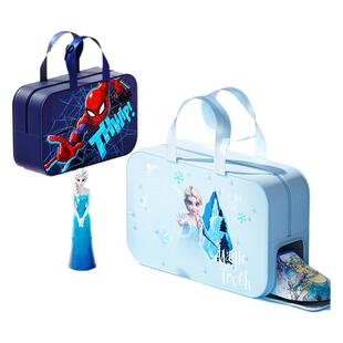 迪士尼儿童游泳包干湿分离男女童便携式防水洗漱海边洗澡包大容量