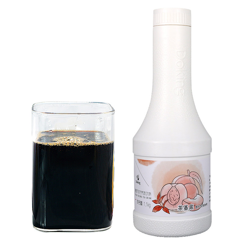 盾皇绿茶味饮料浓浆