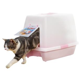 爱丽思猫砂盆爱丽丝全封闭猫厕所特大号封闭式猫屎盆猫沙盆防外溅