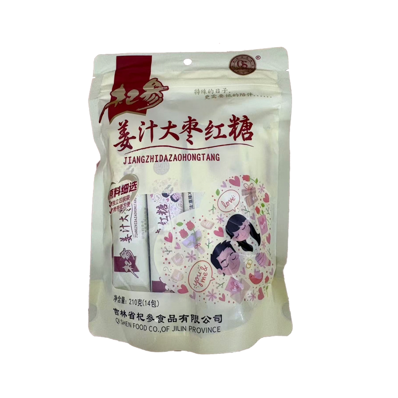 绿之优杞参即冲姜汁大枣红糖小袋