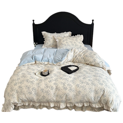 小红书爆款~查理德牛奶绒四件套