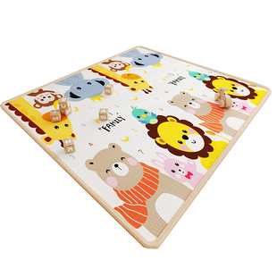 婴儿童爬行垫早教家用无毒无味无甲醛宝宝防摔爬爬垫加厚地垫子