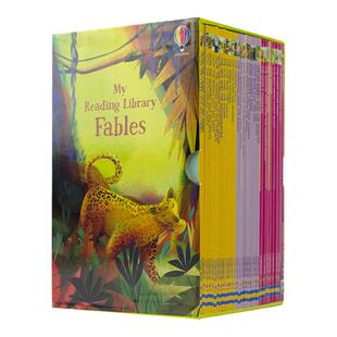 图书馆系列寓言故事30册 Usborne my reading Library Fables 尤斯伯恩故事绘本 3-6岁儿童英语故事分级读物绘本英文原版进口