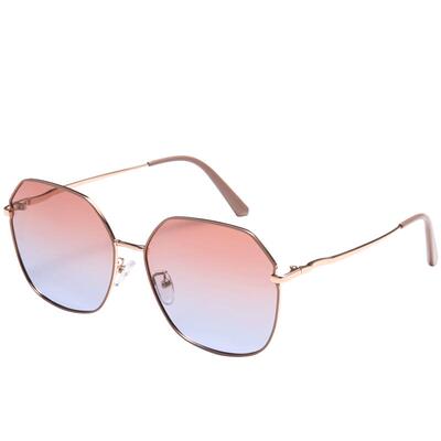 渐变色偏光墨镜女大脸显瘦2024新款潮流时尚圆脸防紫外线太阳眼镜