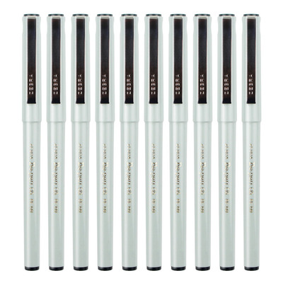 黑偏独特颜色日本斑马签字笔