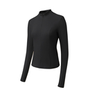 小野和子半拉链保暖打底衫女冬上衣高领