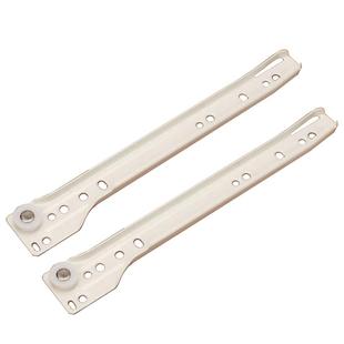 固特老式二节抽屉侧装滑轨底部滑轮托底导轨键盘托架滑道轨道滚轮