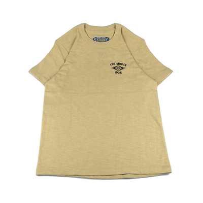 【SAILOR JOHNNY】300g美式复古重磅竹节棉三本针高级感T恤印第安