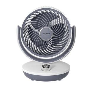 夏普电风扇静音家用办公室桌面台式风扇挂墙璧厨房卧室摇头小台扇