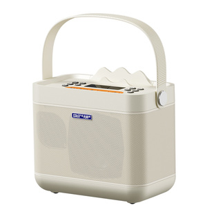 先科手机唱歌音响户外K歌音箱蓝牙手提便携麦克风无线话筒一体OK