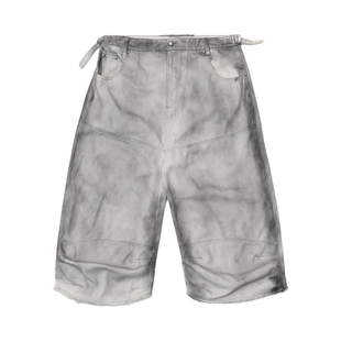 badblood美式复古韩国美式复古辣妹宽松休闲牛仔裤水洗做旧短裤女