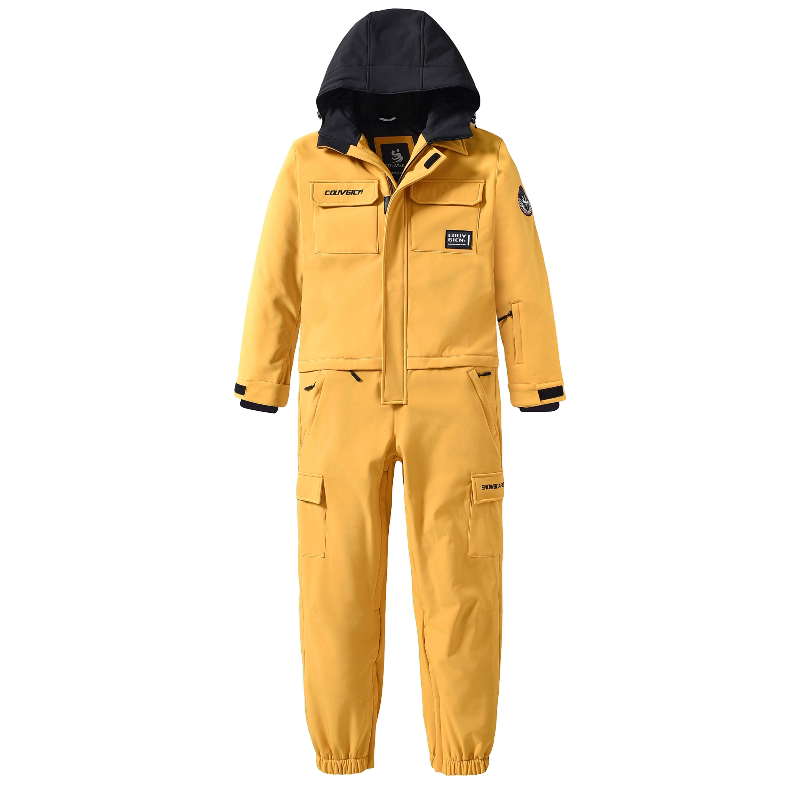 连体滑雪服男女情侣款成人单板套装双板防风防水保暖户外滑雪装备