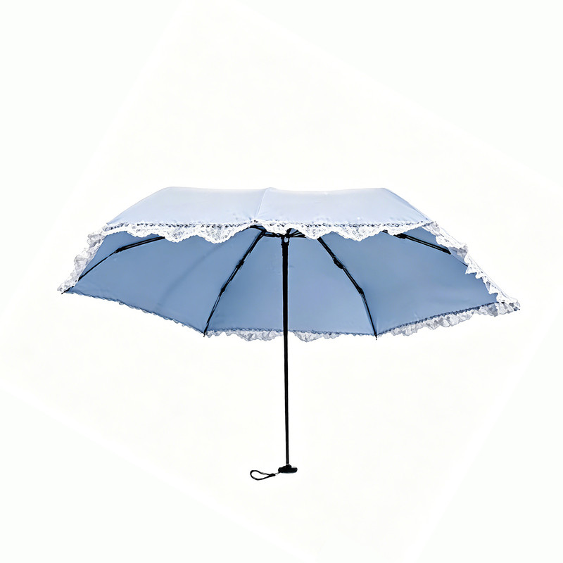 树邻小巧便携五折晴雨两用伞