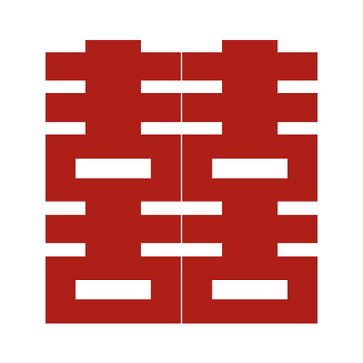 结婚超大立体囍字落地摆件喜字