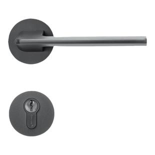 雅洁卧室门锁静音房间锌合金卫生间门锁木门门锁家用通用型HQ8350