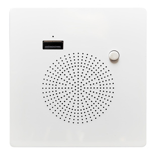 86型蓝牙音响嵌入式墙壁音箱面板智能无线播放器USB充电U盘放歌