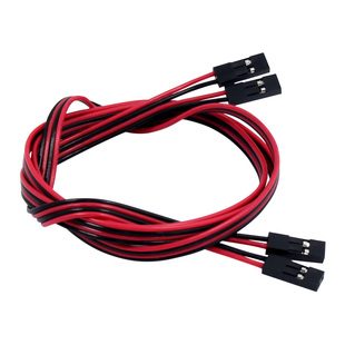 XH2.54端子线  2/3pin母对母电缆跳线杜邦线 纯粗铜电子线束接头