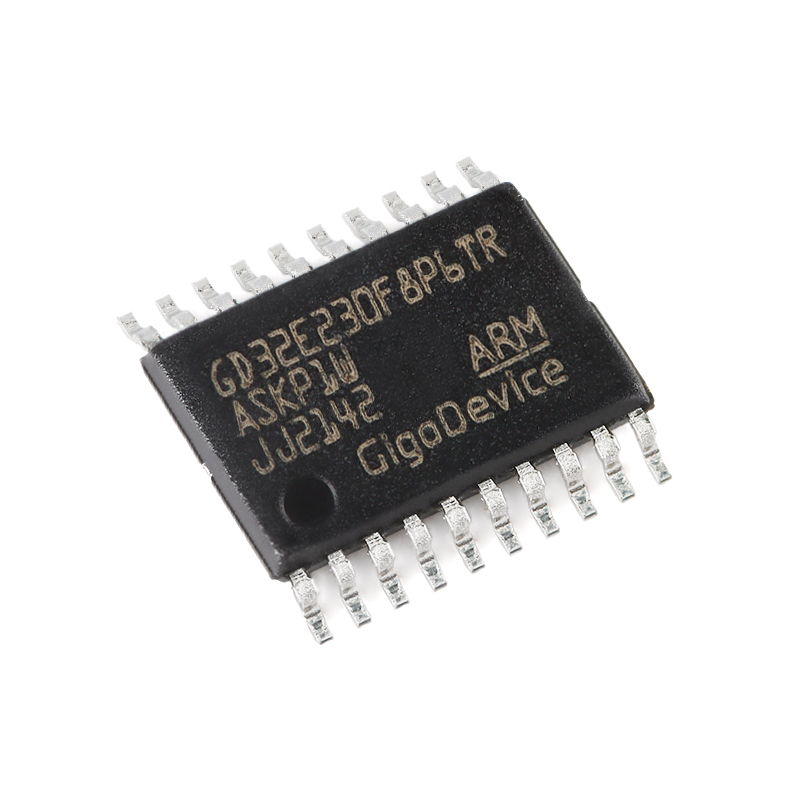 原装GD32E230F8P6TR TSSOP-20 ARM Cortex-M23 32位微控制器-MC