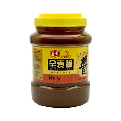 玉堂全麦酱1kg桶装家用炒菜炖菜