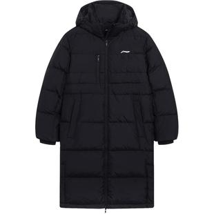 李宁火锅羽绒服丨男冬季官方新款长款加厚上衣防寒保暖运动外套