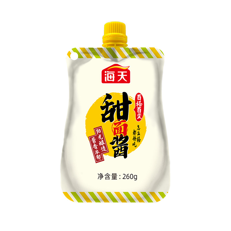 海天甜面酱260g袋装烤鸭蘸酱