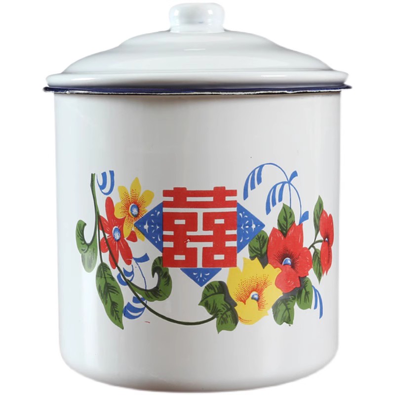 搪瓷大茶缸怀旧复古大众可用