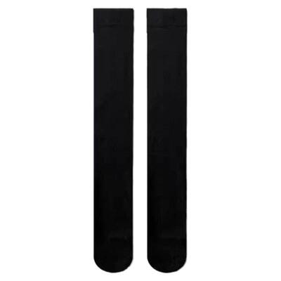 黑丝性感女吊带一体蕾丝过膝袜