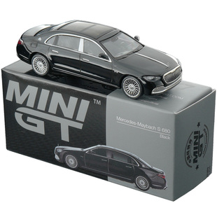 【现货】MINIGT 977 1:64 奔驰迈巴赫S680迷你合金仿真小汽车模型