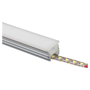 免穿式柔性硅胶灯带盖板LED灯带分体灯槽嵌入式线型灯带套管面罩