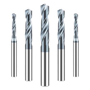 内冷钨钢钻头D4D6定柄超硬中心出水硬质合金D8D10D12D14麻花钻咀