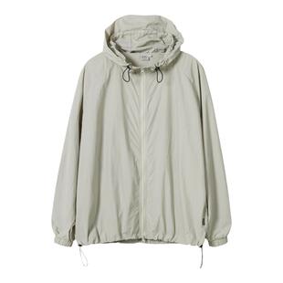 BUTTBILL 复古UPF50+宽松皮肤衣连帽防晒衣服通勤夏季外套男情侣