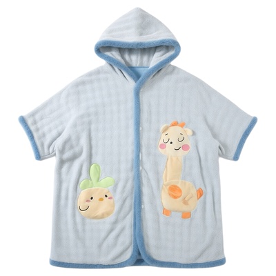 A类抗菌|儿童可穿浴巾|速干吸水