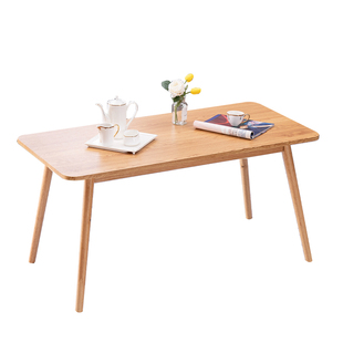 60cm高茶几小户型客厅家用桌子加高款70cm实木简易矮桌简约现代