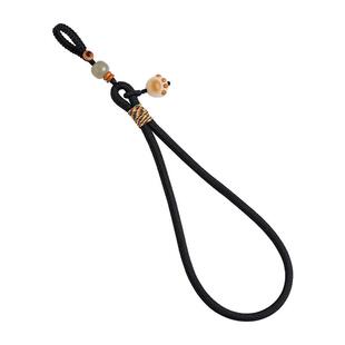 琼睿中国风手机挂绳手腕绳和田玉挂链吊坠猫爪挂件精致U盘挂饰手机挂链手机壳挂绳精致高级绳子钥匙小挂件女