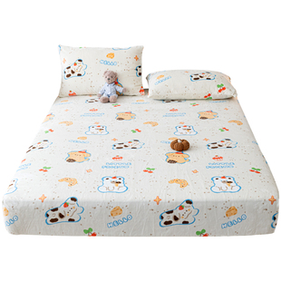 定做儿童牛奶绒床笠单件薄床垫套幼儿园珊瑚绒床单榻榻米床罩加厚