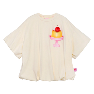 pocoblush【一盘甜点】泡泡袖T恤女童春夏款热气球宽松可爱短袖