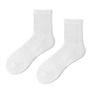 子墨加大码袜子男士纯棉中筒冬季宽松特大号44-50码加肥加大胖脚