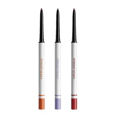 火烈鸟眼线胶笔超长带妆久不晕妆