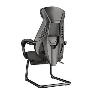 习格弓形人体工学办公椅不带轮居家可躺椅子午睡舒适久坐结实耐用