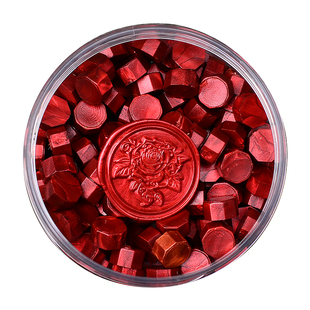 火漆印章蜡粒请帖封蜡火漆复古火漆蜡粒混色信封请柬蜡封珠光色