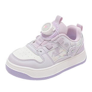 回力童鞋女童公主板鞋2025春季新款儿童透气运动鞋女孩低帮休闲鞋