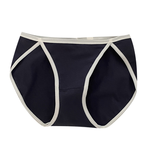 内裤女三角裤纯棉抗菌女生短裤女士性感低腰高开叉少女纯欲运动风