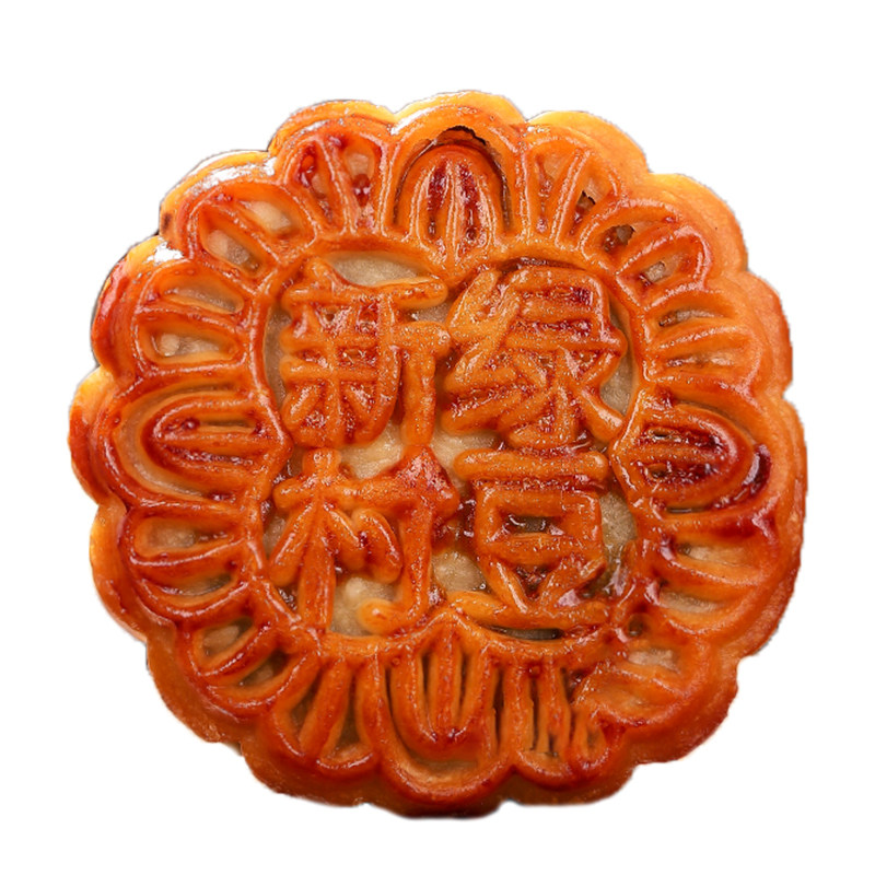 德庆新村绿豆沙月饼 新鲜老式金月饼